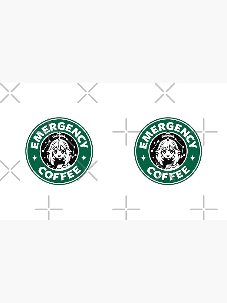 Thumbnail 6 of 6, Coffee Mug, Emergency Coffee (Genshin Impact Paimon) designed and sold by kizographer.