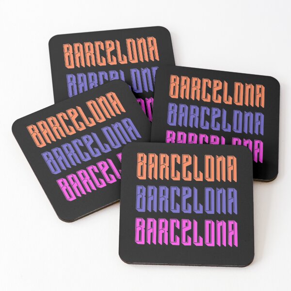 Item preview, Barcelona,Spain City Retro Vintage Colorful Art Design . designed and sold by hasondx.