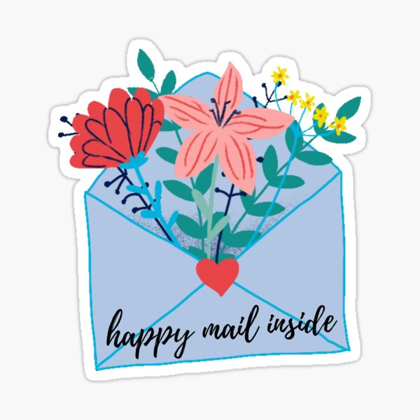Happy mails stickers - Cute envelope stickers – My Sweet Paper Card