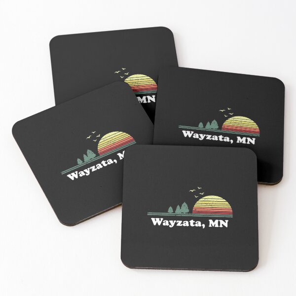 Item preview, Vintage Sunset Pine Tree Wayzata Minnesota Usa Souvenir designed and sold by elamlakini.
