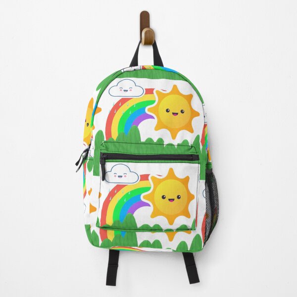 Item preview, Happy Kids Sun & Rainbow designed and sold by BubbleShopLK.