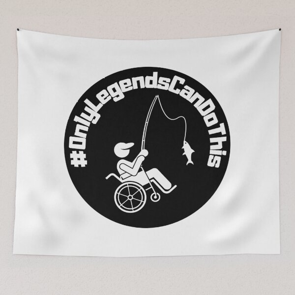 Item preview, Born To Be A Fishing Legend designed and sold by Hashtagzzz.