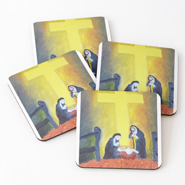 Item preview, oil on canvas of the birth of Christ designed and sold by treborbob.
