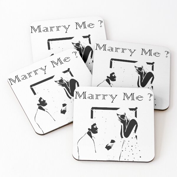 Item preview, Marry Me - Girlfreind To Wife - Proposal  designed and sold by Shirt-u.