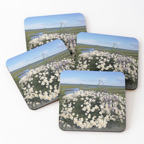 Item preview, DAISIES on the SALTWATER MARSH -1 designed and sold by Monica-Stroud.
