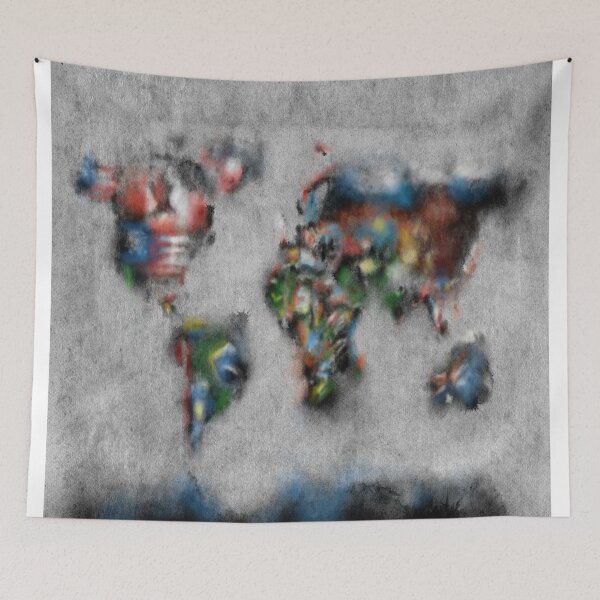 Item preview, world map flags 4 designed and sold by BekimART.