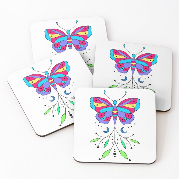 Item preview, Floral Butterfly designed and sold by Niibidoon.