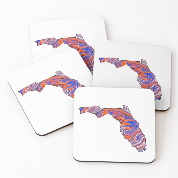 Item preview, Blue and Orange Florida designed and sold by mtayzart.