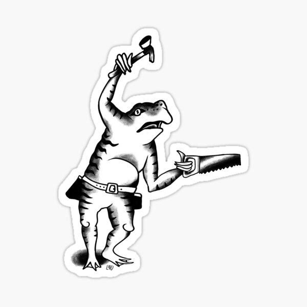 Item preview, Carpenter frog  designed and sold by Localnonunion.