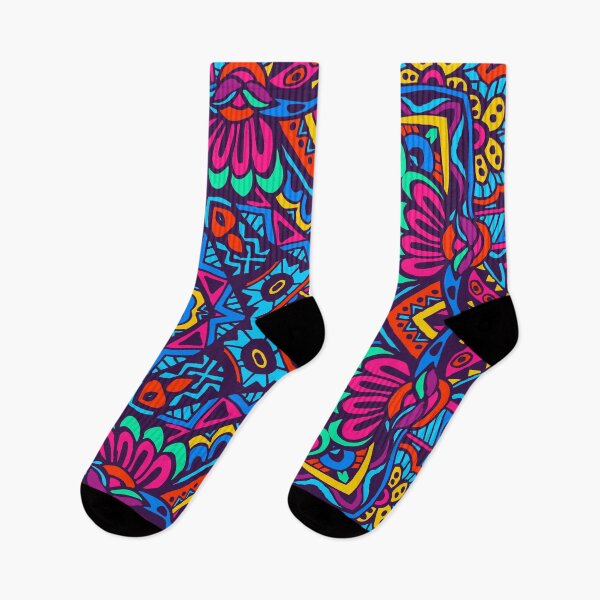 Item preview, Vintage Fanciful Tribal Geometric Pattern designed and sold by AwakenedSoul.