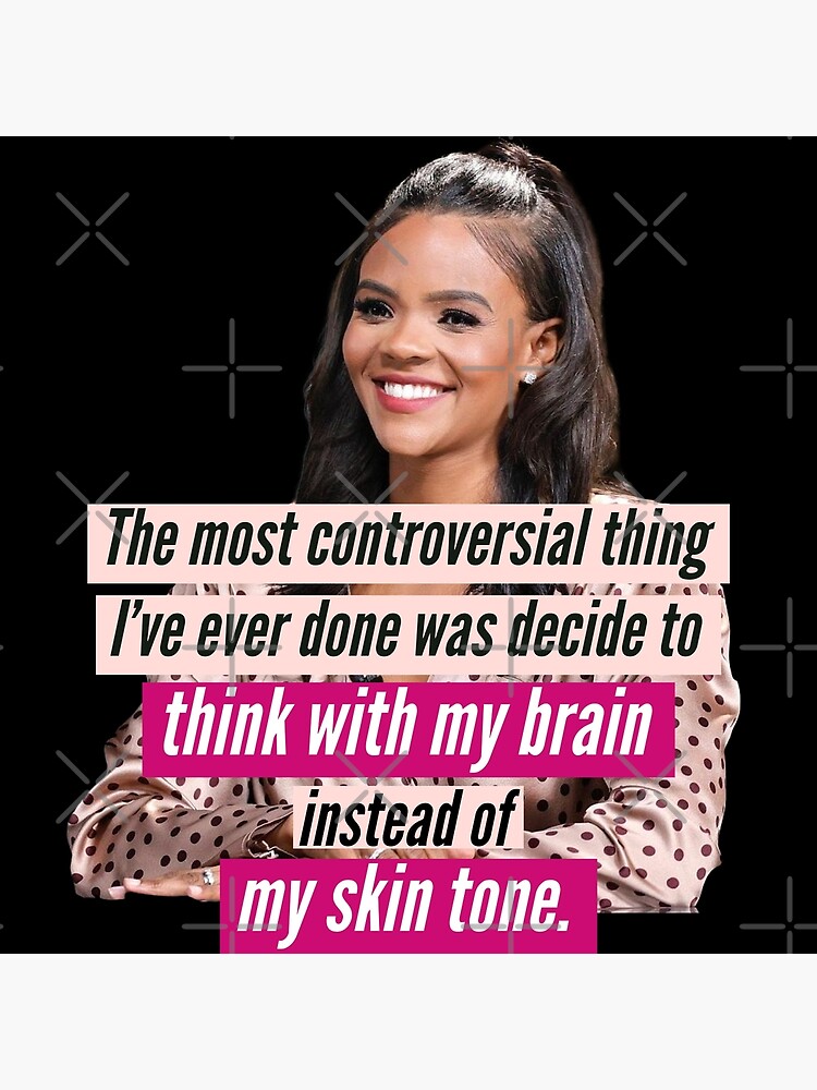 "Candace Owens Quote (Black Background - Version 3)" Poster By ...