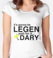 HOW I MET YOUR MOTHER BARNEY T SHIRT Women's Fitted Scoop T-Shirt