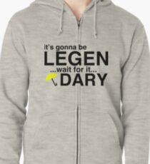 HOW I MET YOUR MOTHER BARNEY T SHIRT Zipped Hoodie