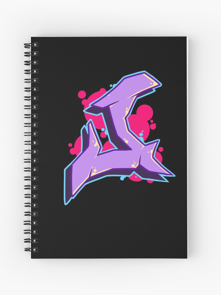 Graffiti Alphabet Letter Sticker Sheet (Make your own words) Hardcover  Journal for Sale by CreativeOpus