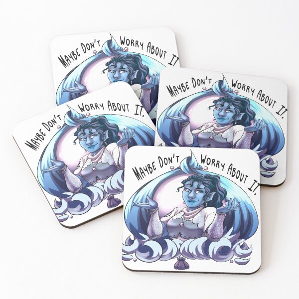 Item preview, Maybe don't worry about it sea elf design designed and sold by mercsofmischief.