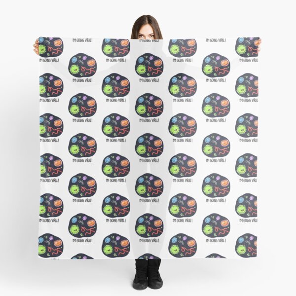 Item preview, I'm Going Viral Funny Virus Puns  designed and sold by punnybone.