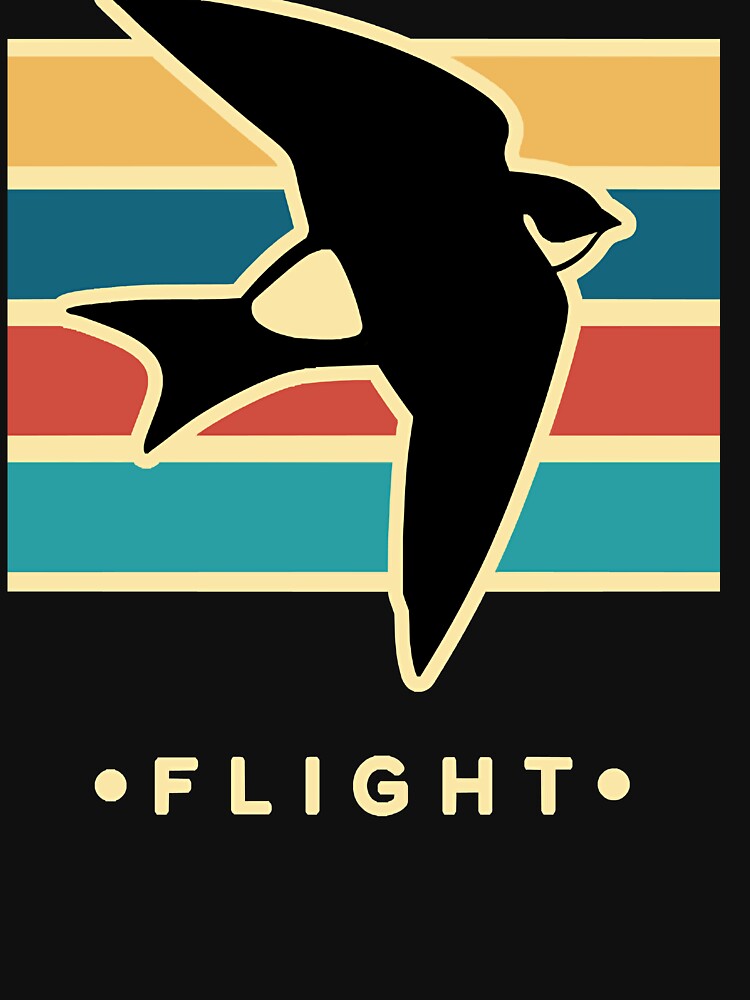 Swallow Bird, The Flight Virtuoso, Design for Birds Lovers T-Shirt