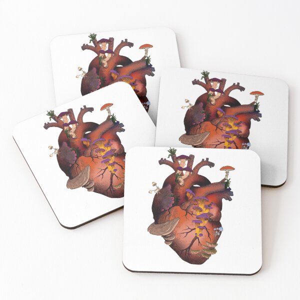 Item preview, Mushroom Heart designed and sold by dolce99.