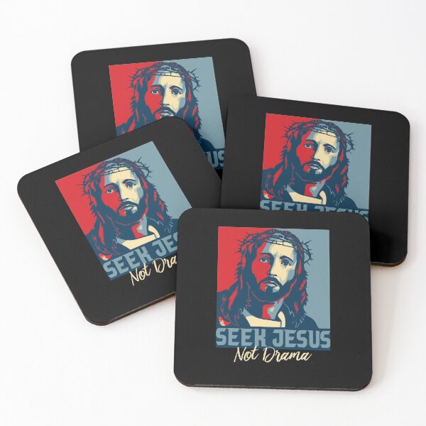 Item preview, Seek Jesus Not Drama Jesus Christ Follower designed and sold by Dressed For  Duty.