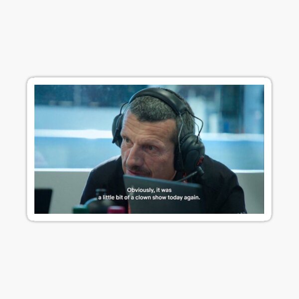Artikel-Vorschau von Günther Steiner Formel-1-Reaktionsmeme, designt und verkauft von formula1memes.