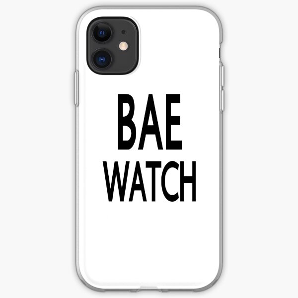 Bae Watch iPhone Soft Case