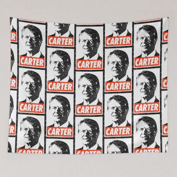 Item preview, Jimmy Carter (White Worn Look) designed and sold by politicalamity.