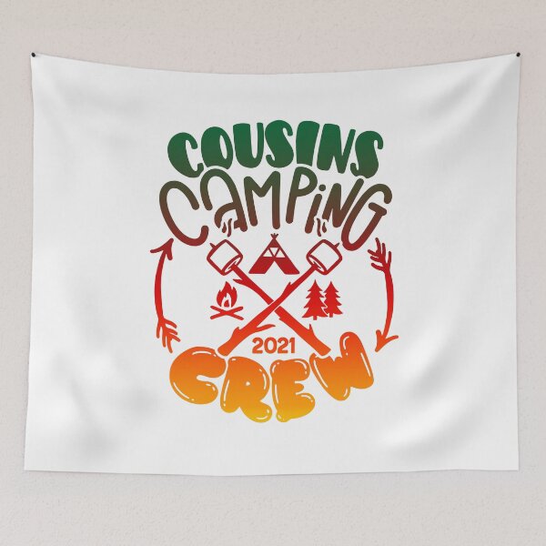 Item preview, Cousin Camping Crew 2021 designed and sold by WaveOcean123.