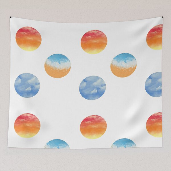 Item preview, Summer Sky Beach Sunset Three Pack Painting designed and sold by hopecope.