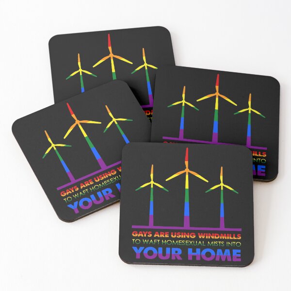 Item preview, gays are using windmills to waft homesexual mists into your home designed and sold by DuongBui.