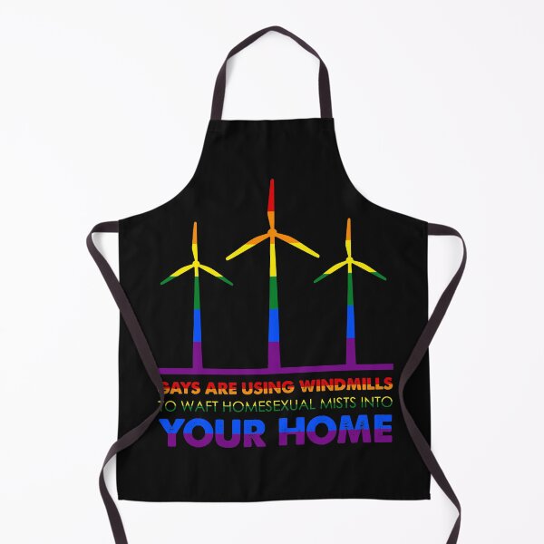 Item preview, gays are using windmills to waft homesexual mists into your home designed and sold by DuongBui.