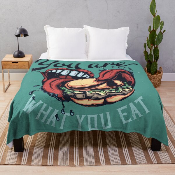 Item preview, Illustration Big Mouth Eating Big Burger with Lettering designed and sold by Peekonet.