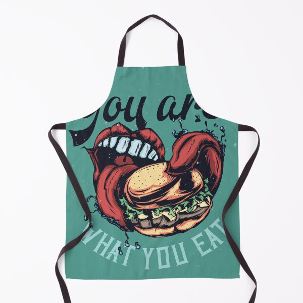Item preview, Illustration Big Mouth Eating Big Burger with Lettering designed and sold by Peekonet.