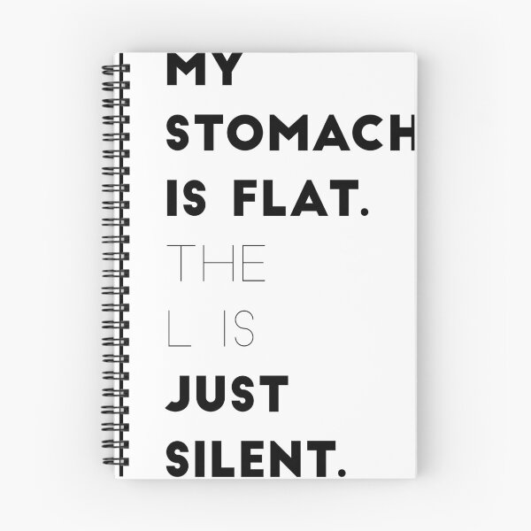 Artikelvorschau, Mein Bauch ist flach. Das L ist nur stille lustige Sprüche oder lustige Zitate entworfen und verkauft von Tanuja Sharma.