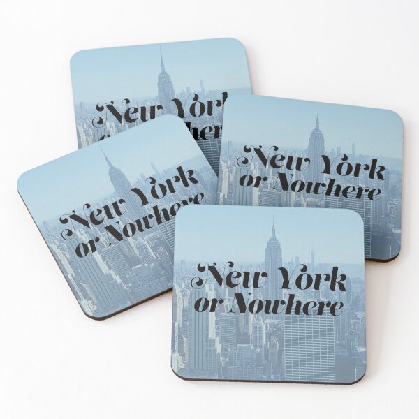 Item preview, New York or Nowhere - Blue designed and sold by daniellemarkus.