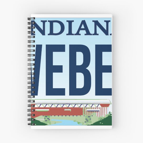 Item preview, Indiana State custom Weber vanity license plate designed and sold by Zavod44.
