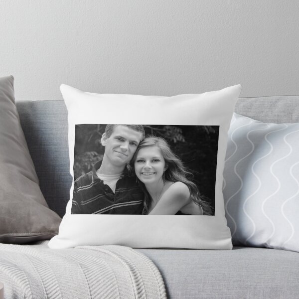 Andre & Logan -1 Throw Pillow