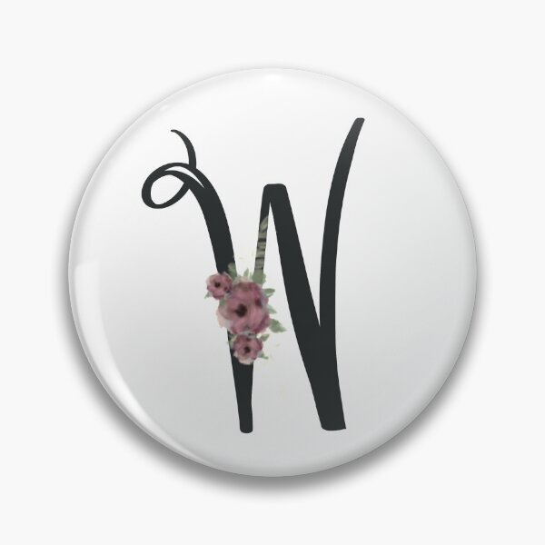 Item preview, Monogram Watercolored Flowers designed and sold by artbynicki.