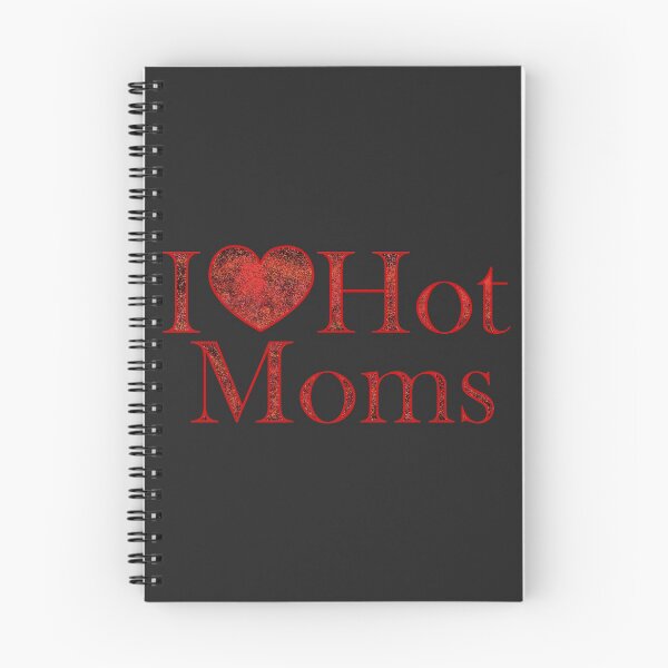 Item preview, I love hot moms Red Spray designed and sold by aventi24.