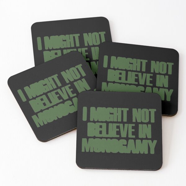 Item preview, I might not Believe in Monogamy designed and sold by lucwhos.