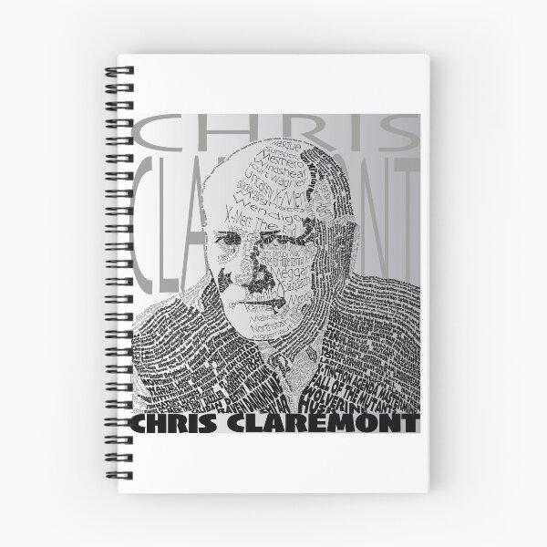 Item preview, Chris Claremont typography designed and sold by seaweed-tree.