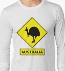 AUSTRALIA - CASSOWARY Long Sleeve T-Shirt