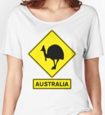 AUSTRALIA - CASSOWARY Women's Relaxed Fit T-Shirt