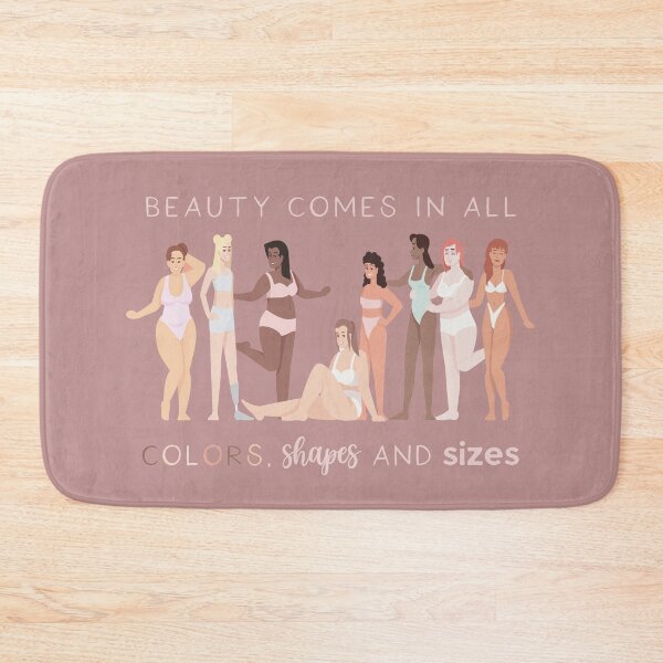 Item preview, No Body Shaming - Beauty Comes In All Colors designed and sold by Teelightful.