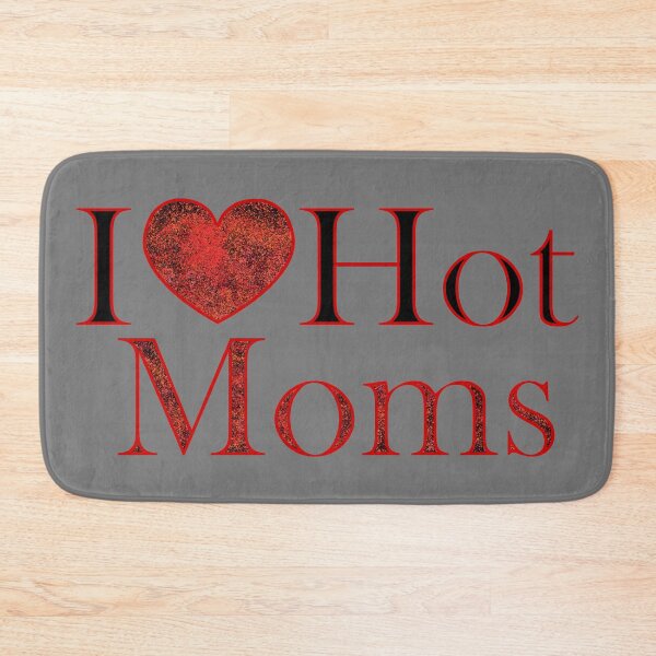 Item preview, I love hot moms Red Spray designed and sold by aventi24.