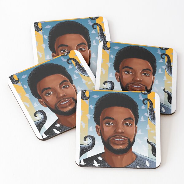 Item preview, Chadwick Boseman designed and sold by seaweed-tree.