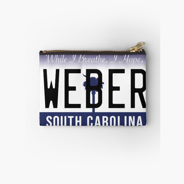 Item preview, South Carolina State custom Weber Grill vanity License plate designed and sold by Zavod44.