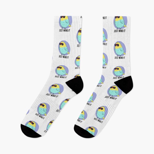 Item preview, Just Wing It Funny Bird Puns  designed and sold by punnybone.