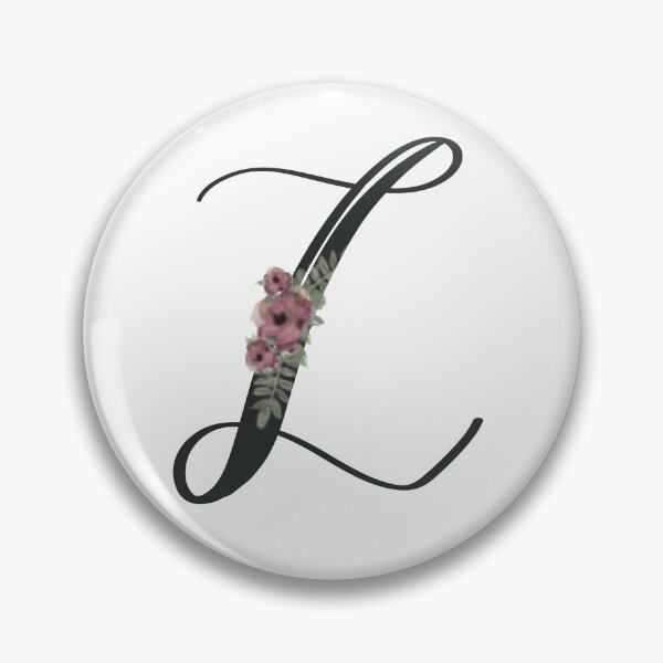 Item preview, Monogram Watercolored Flowers designed and sold by artbynicki.