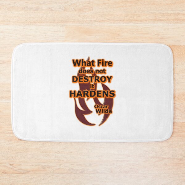 Item preview, What Fire does not... Oscar Wilde (AT) designed and sold by OleKurmudgeon.