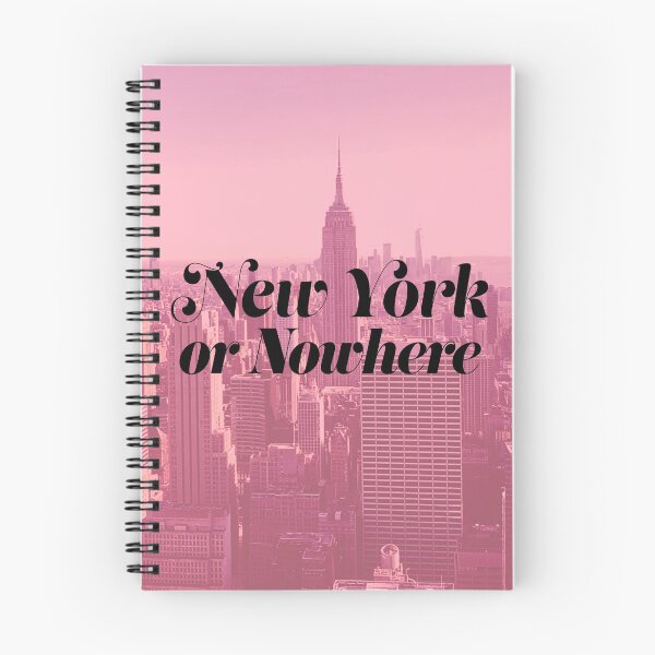 Item preview, New York or Nowhere - Pink designed and sold by daniellemarkus.